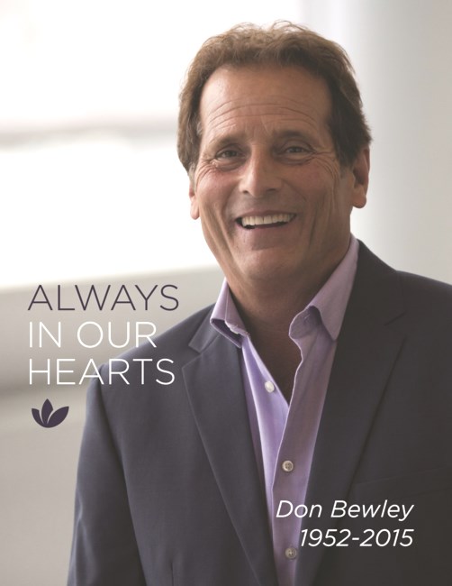 Obituary of Donald Bewley