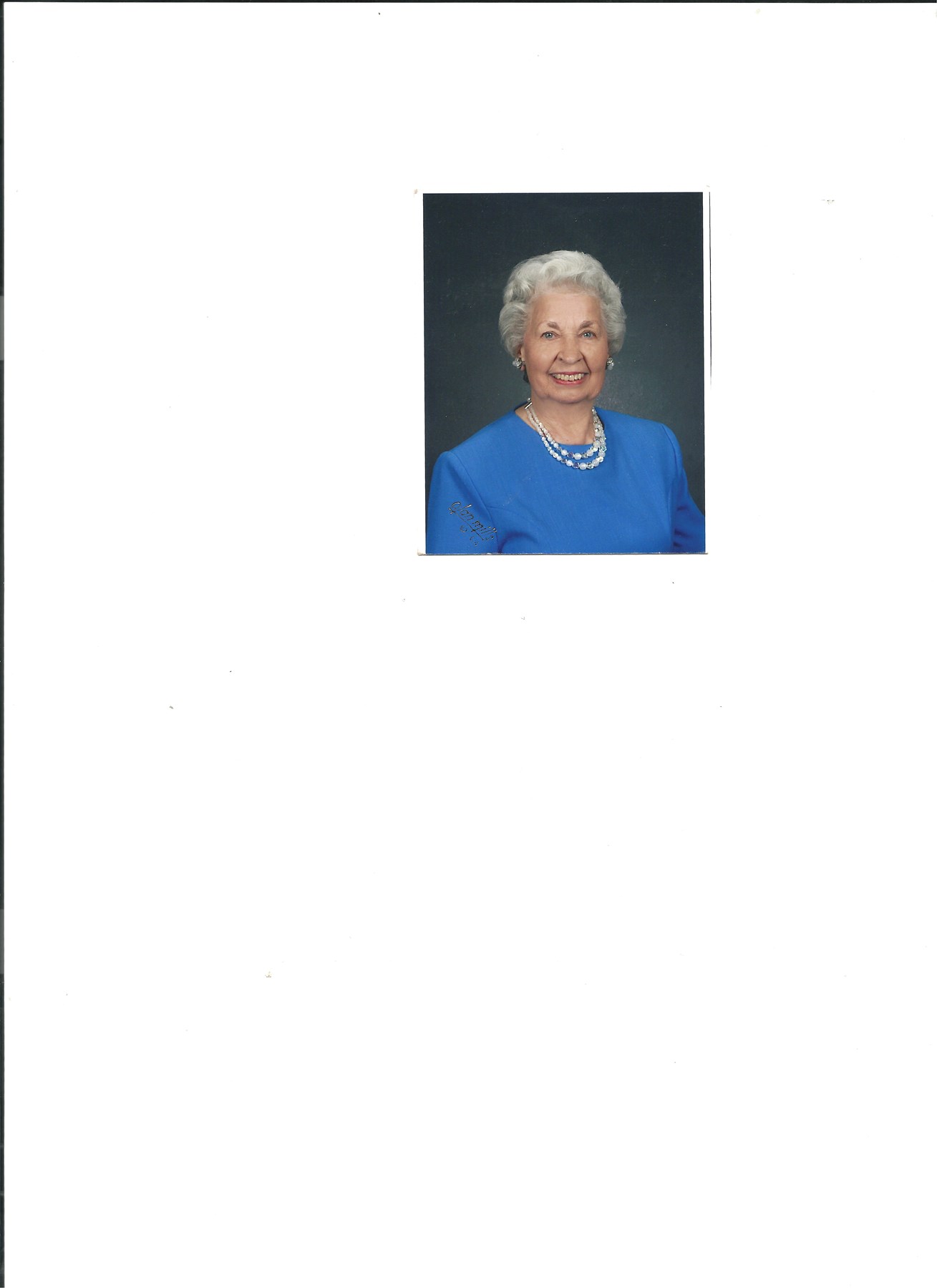 Obituary of Mildred E. Simmons