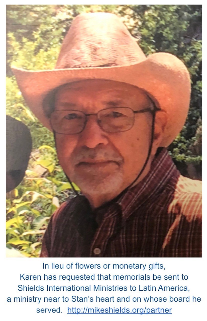 Obituary of Stanford Stone