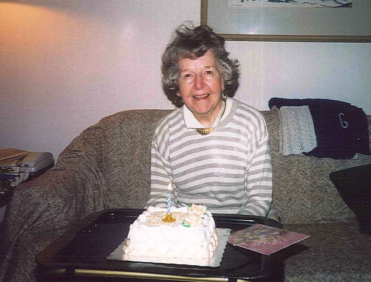 Obituary of Ethel Goodwill