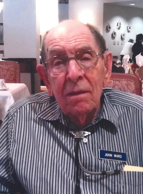 Obituary of John Pershing Ward