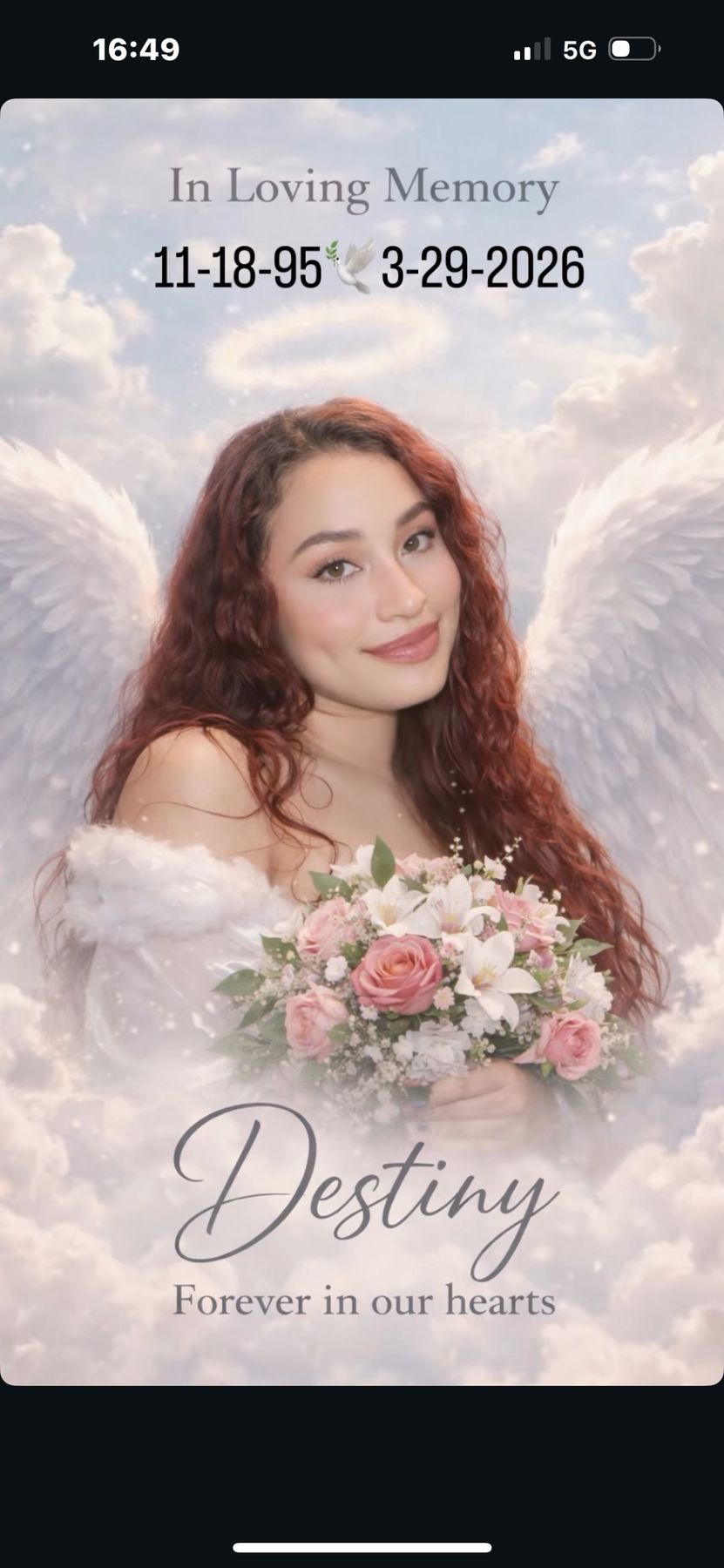 Obituary of Destiny G Alarcon