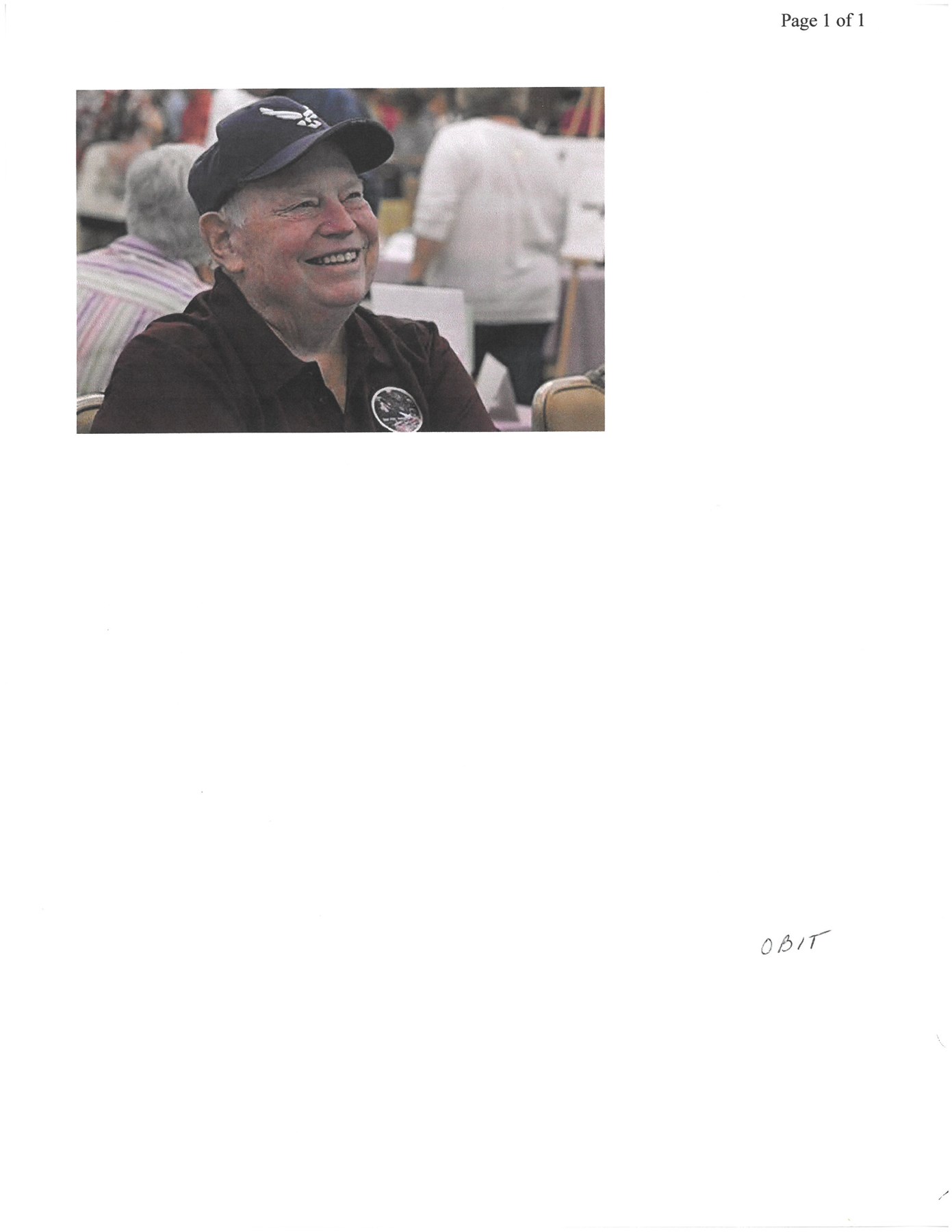 Obituary of James Bell Jerauld