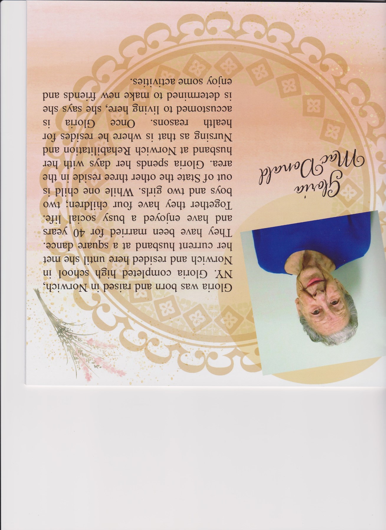 Obituary of Gloria M. MacDonald