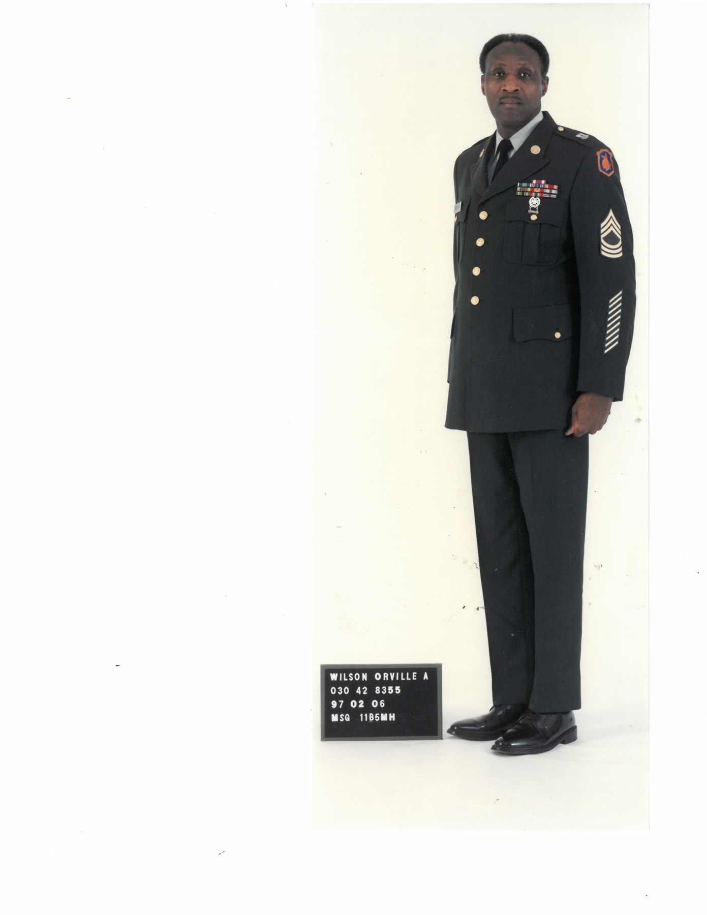Obituary of Orville Wilson
