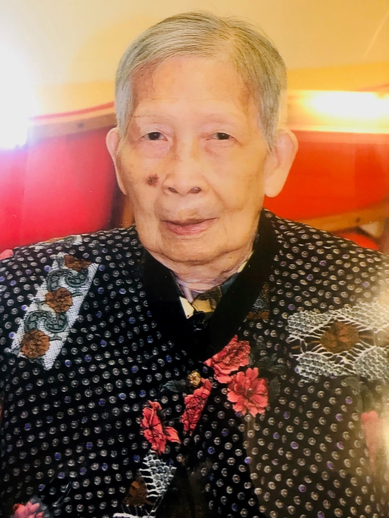 Avis de décès de Yu Ying Chow