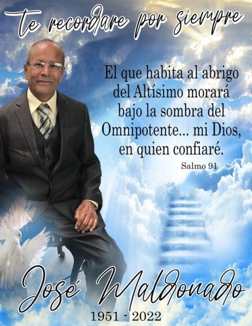 Obituario de Jose Maldonado Marin