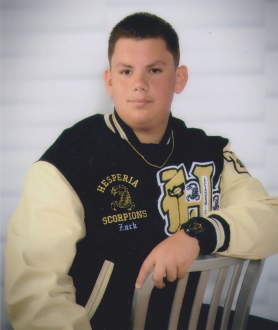 Obituary of Zachary Soto