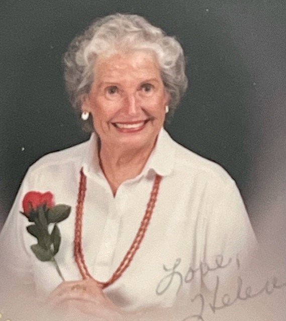 Obituary of Helen Frances Burns
