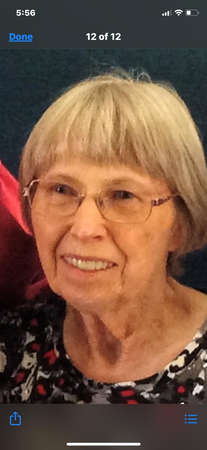 Obituary of Shirley Joan Thomas