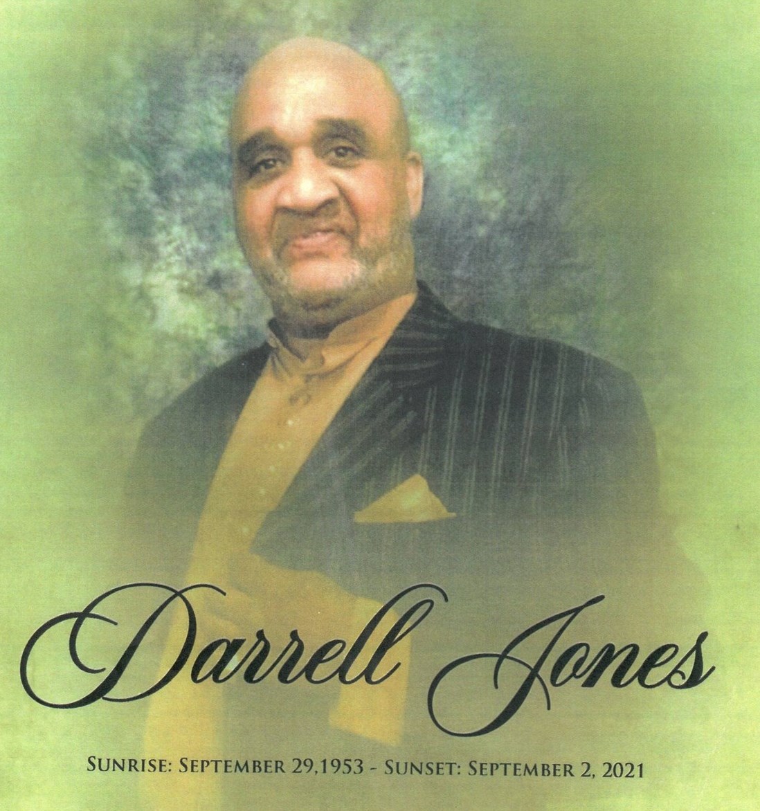 Darrell Jones Obituary Oakland, CA