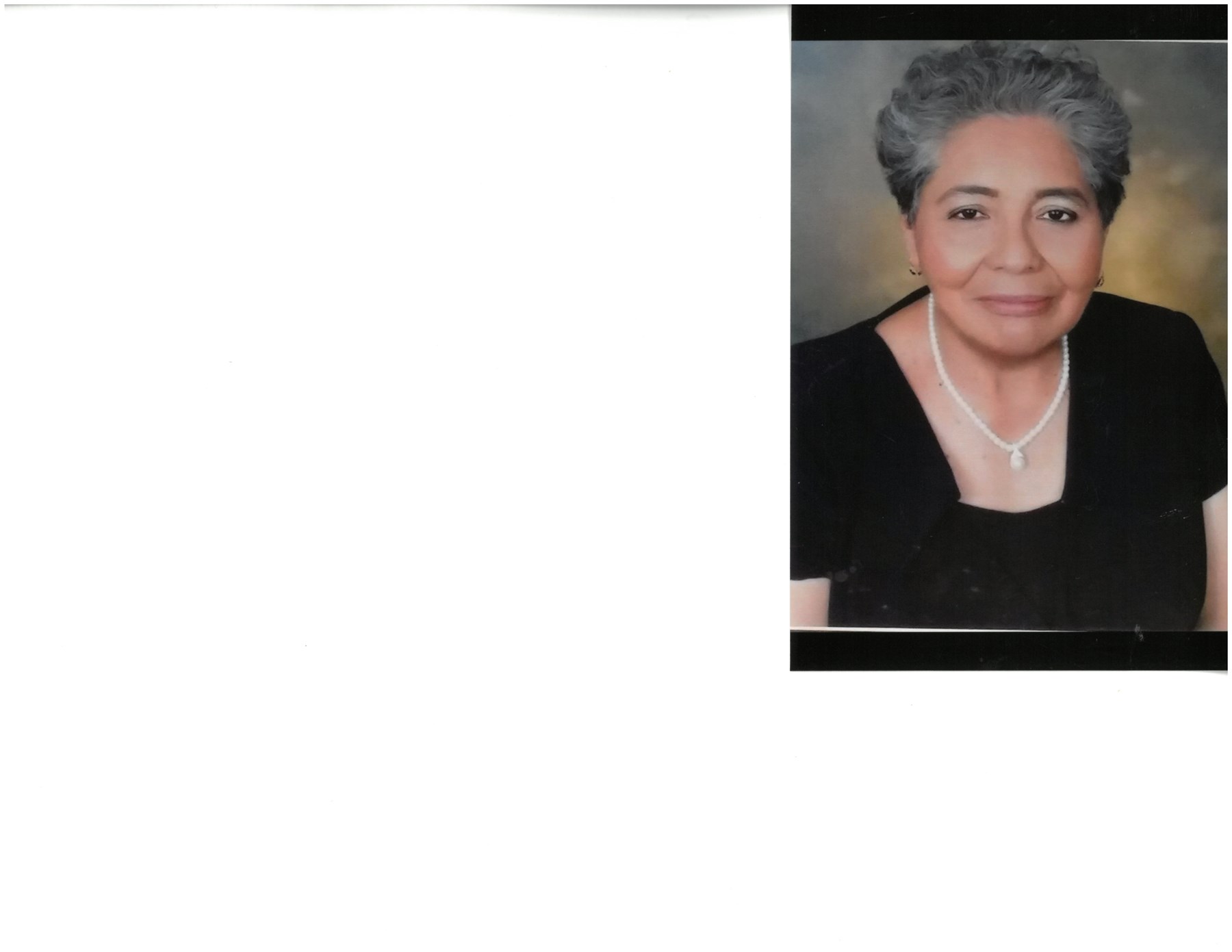 Obituary of Ms. Maria S. Pantoja