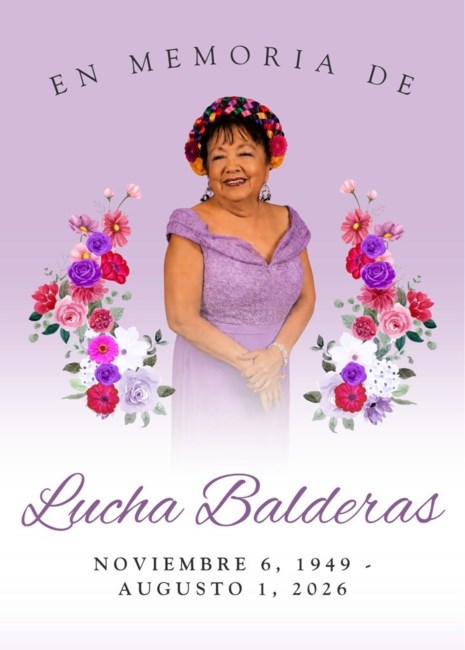 Obituario de Luz Maria Martinez Balderas