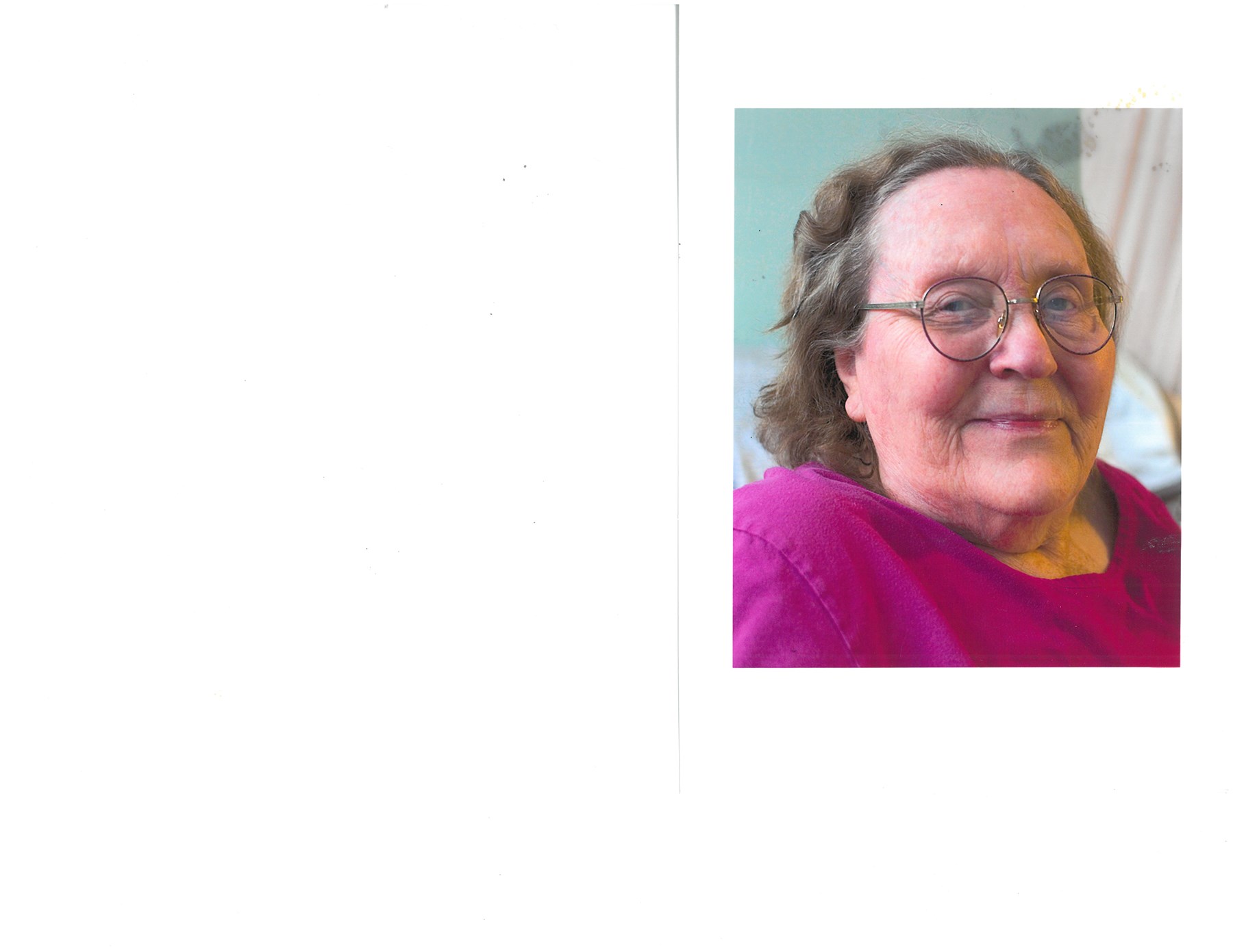 Obituary of Catherine Oswald