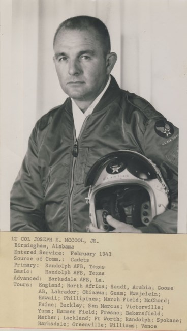 Obituary of Joseph Everett McCool