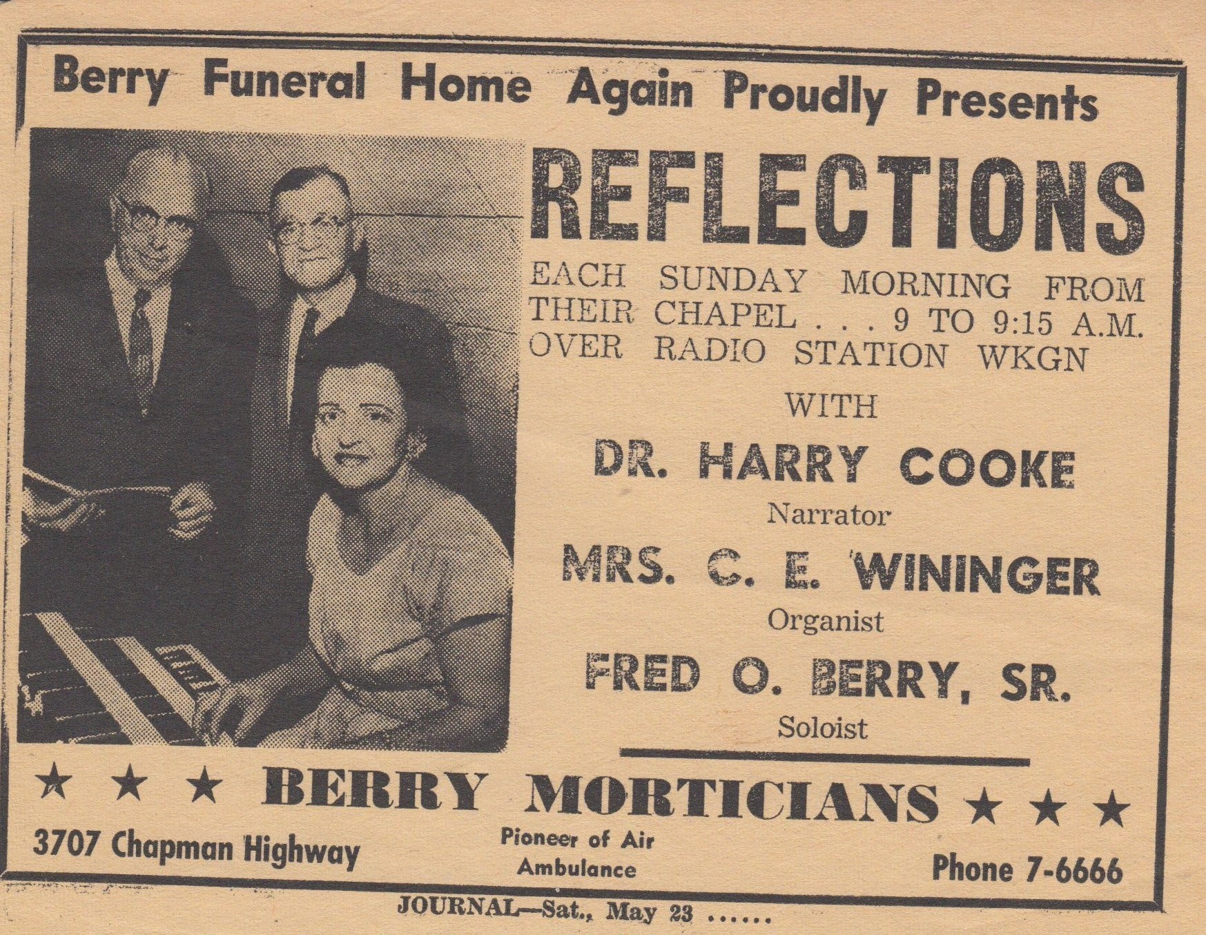 fred berry funeral