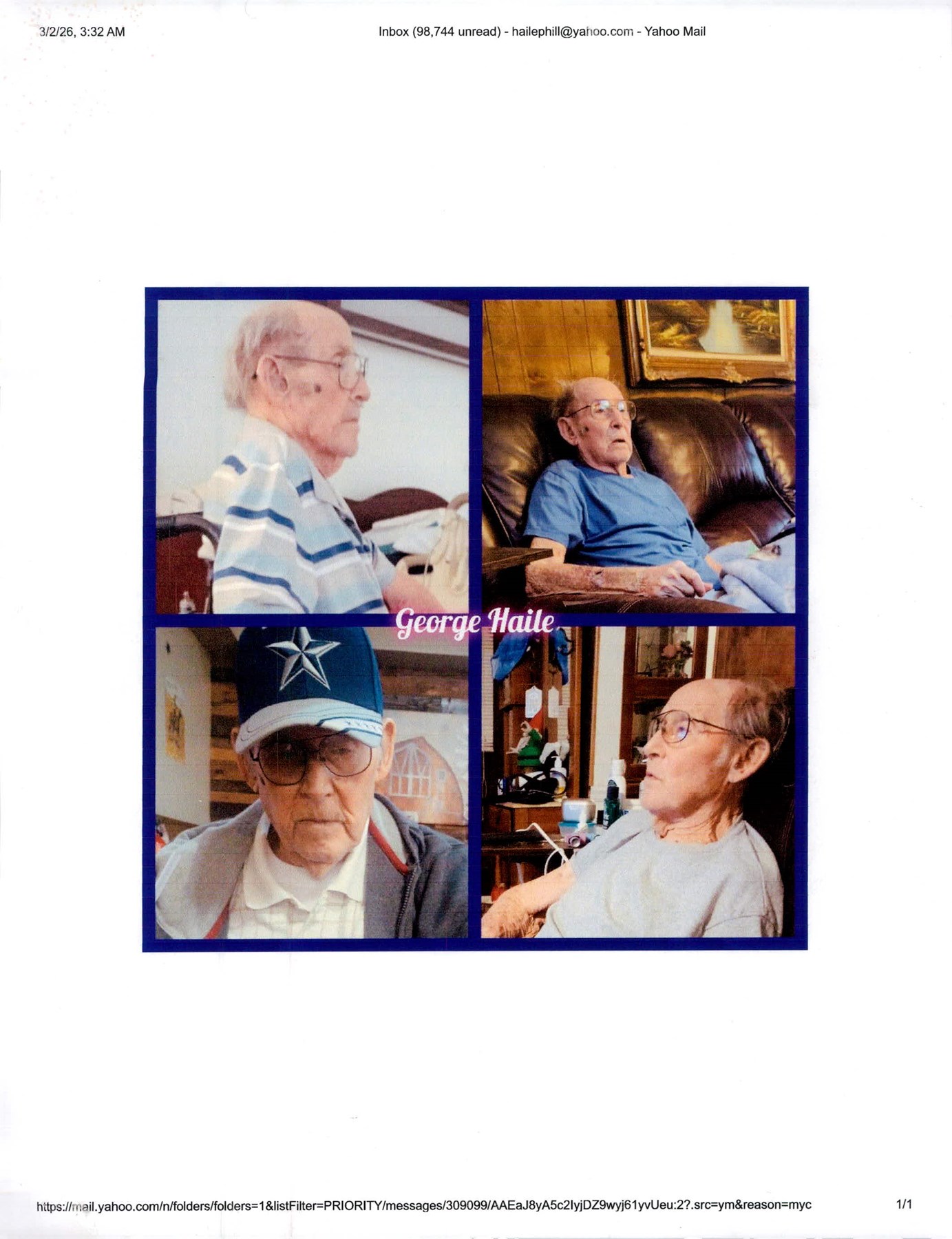 Obituary of George Thomas Haile