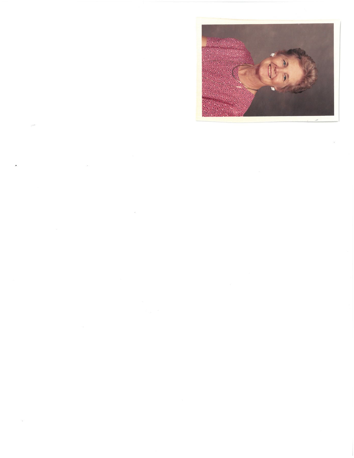 Avis de décès de Doris Corbett Garner