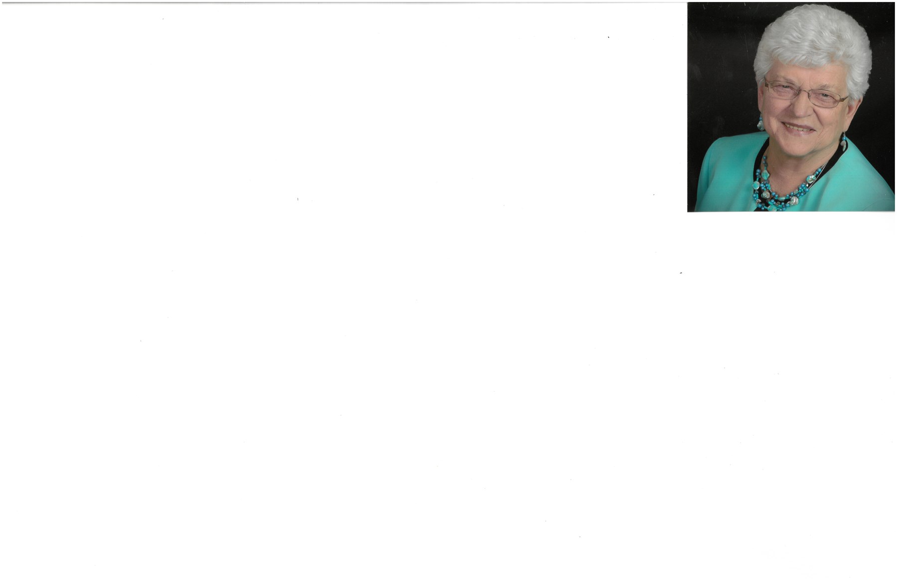 Obituary of Mary Jane Begalle