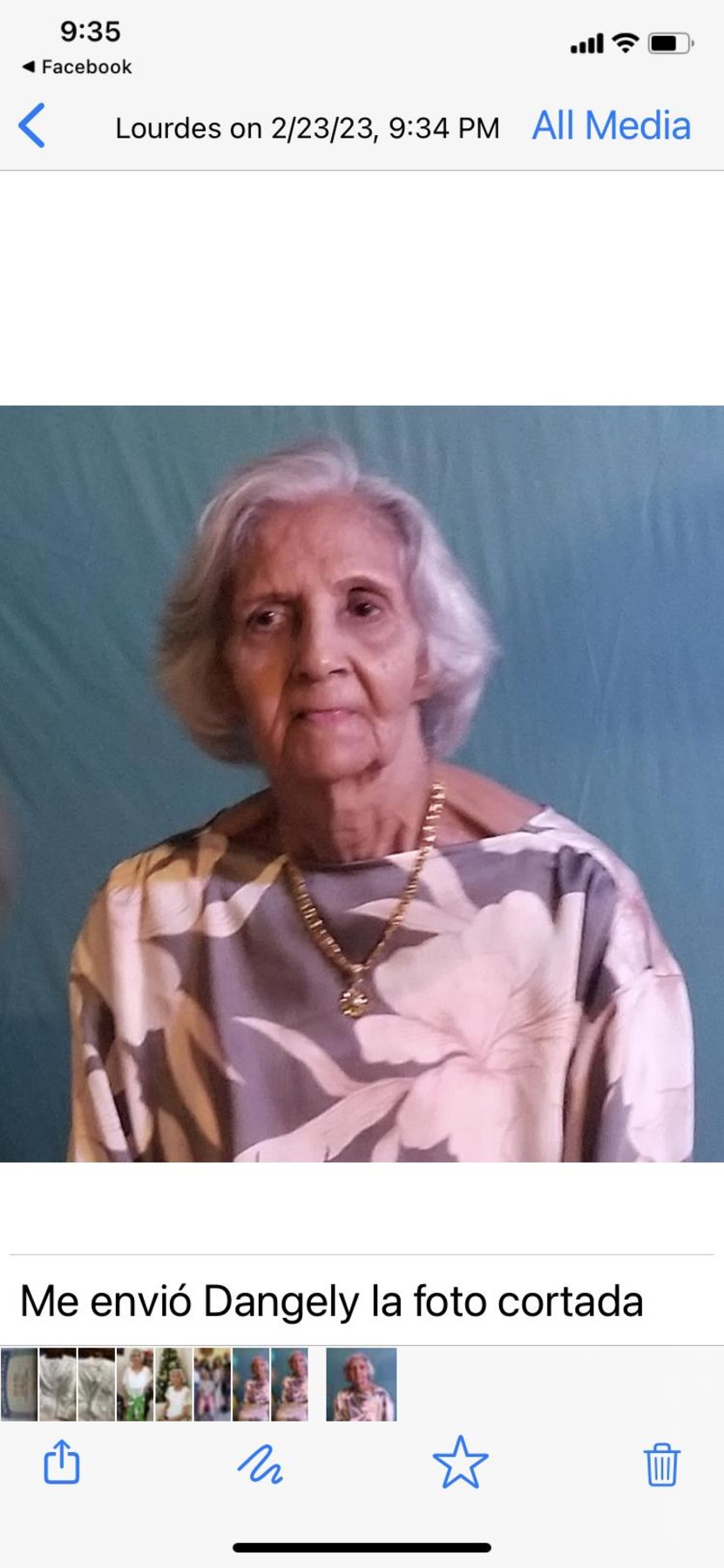 Obituary of Carmen Ana Jiménez Meléndez