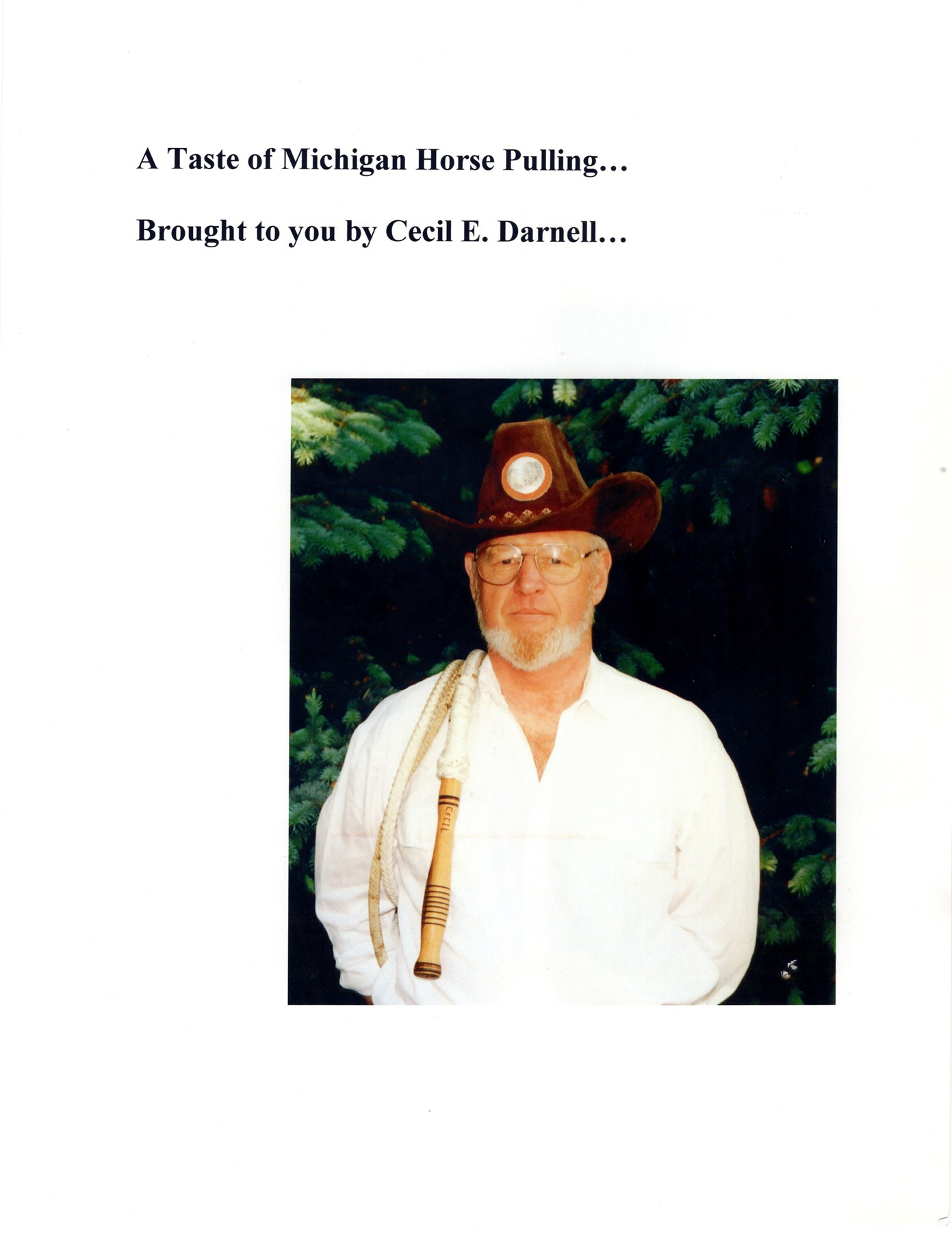 Avis de décès de Cecil E. Darnell