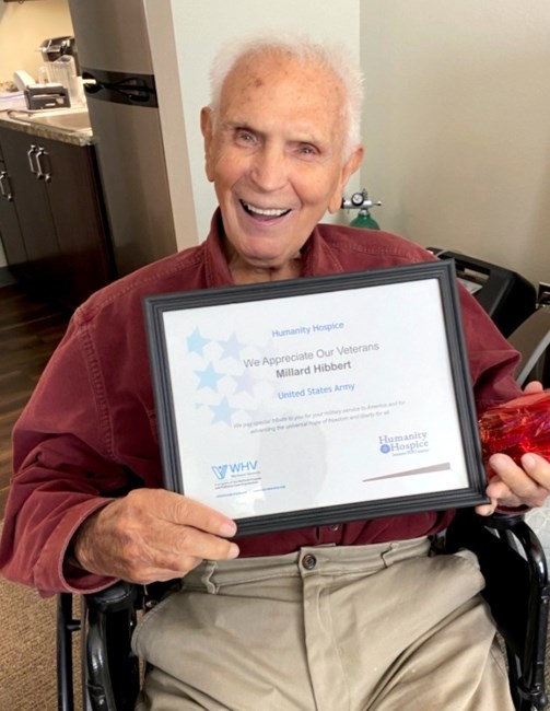 Obituary of Millard Alvin Hibbert