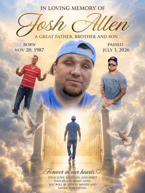 Obituary of Joshua "Josh" Ray Allen