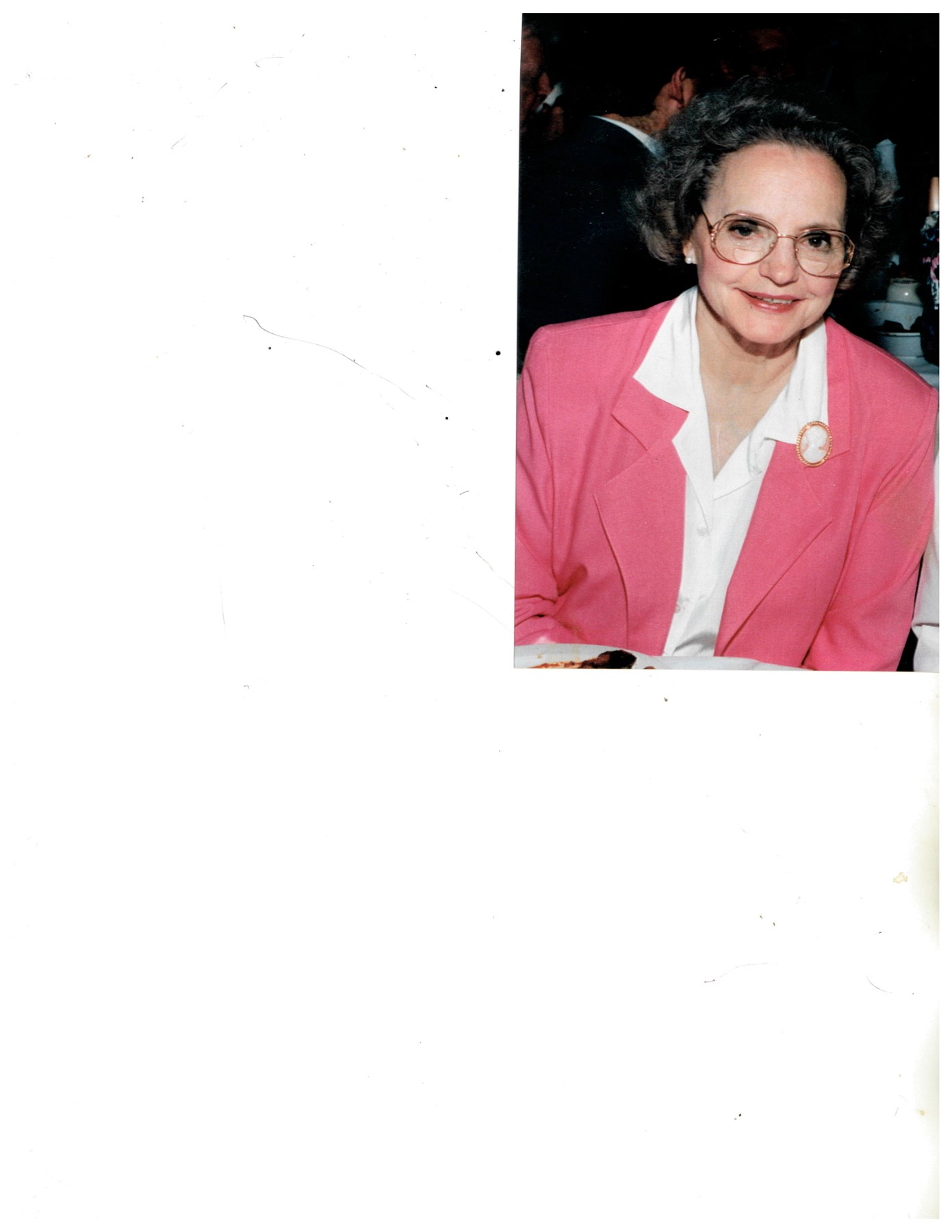 Avis de décès de Judith Gail Adams