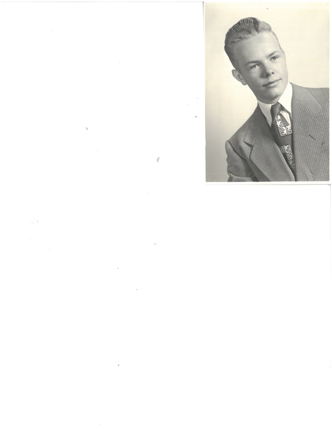 Obituary of Jacques Arthur Plamondon