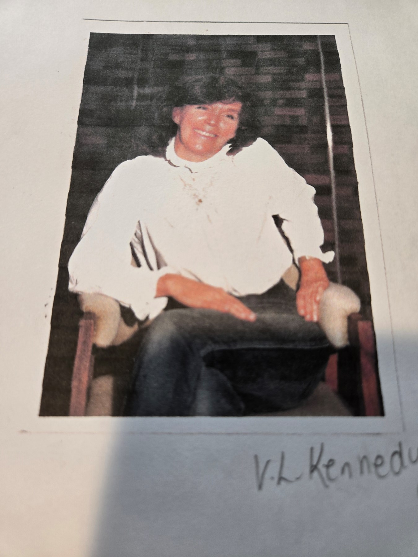 Obituary of Vera Louise Kennedy