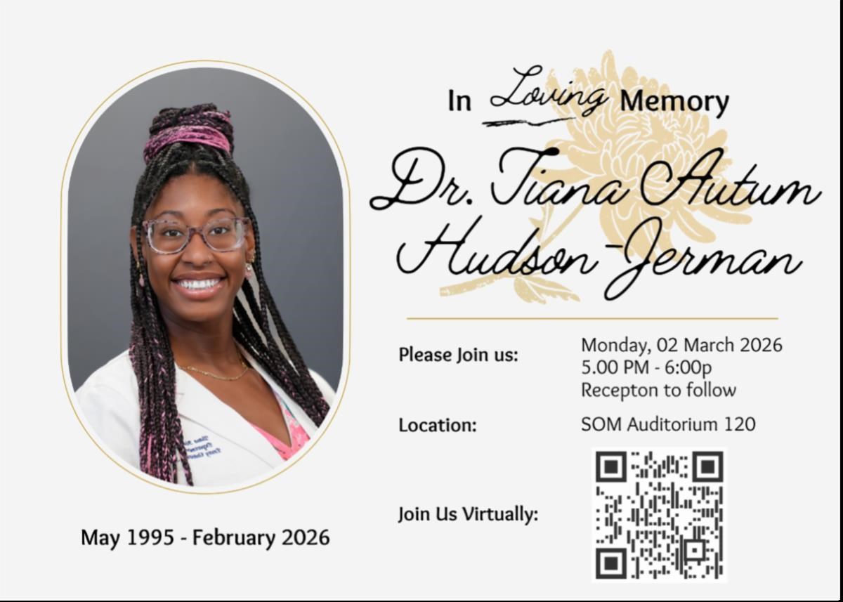 Avis de décès de Dr.  Tiana Autum Hudson-Jerman