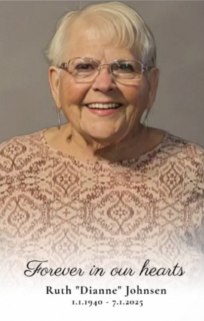 Obituary of Ruth Dianne Johnsen