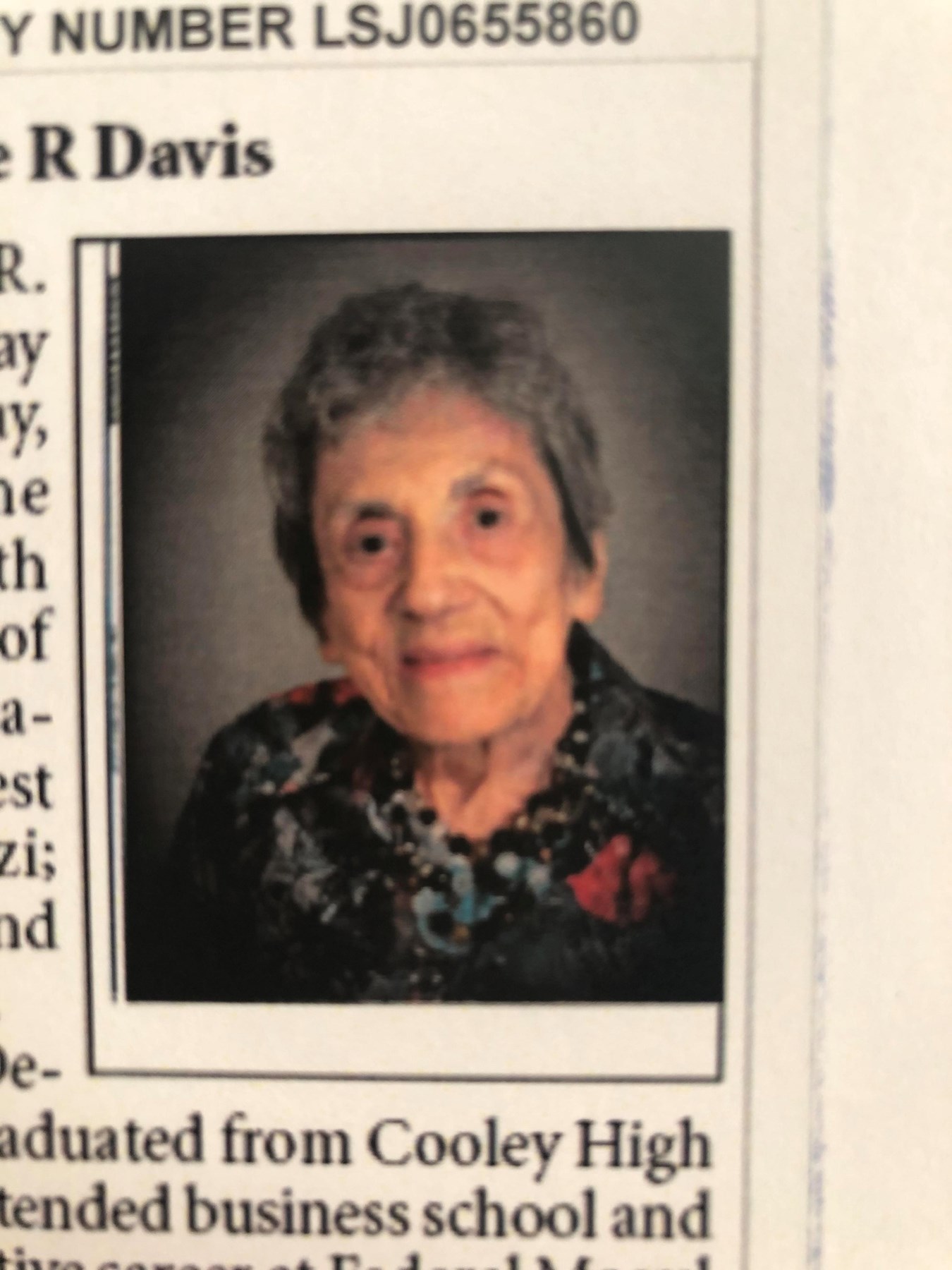 Obituary of Arlene Ruth Davis