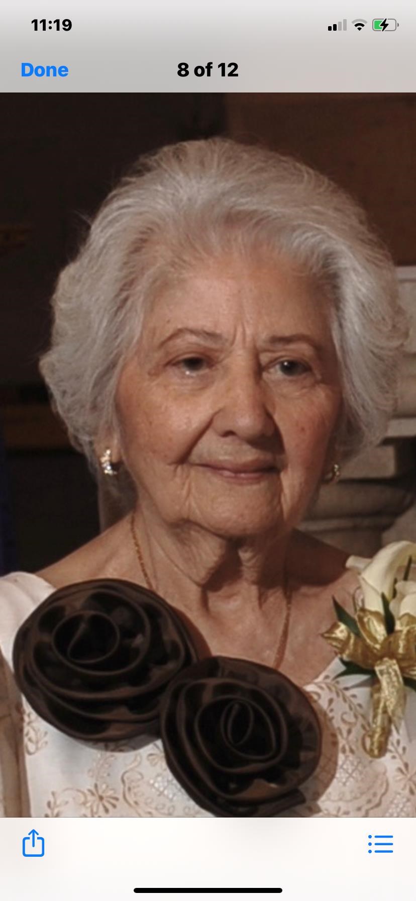 Obituary of Carmencita C Chapman