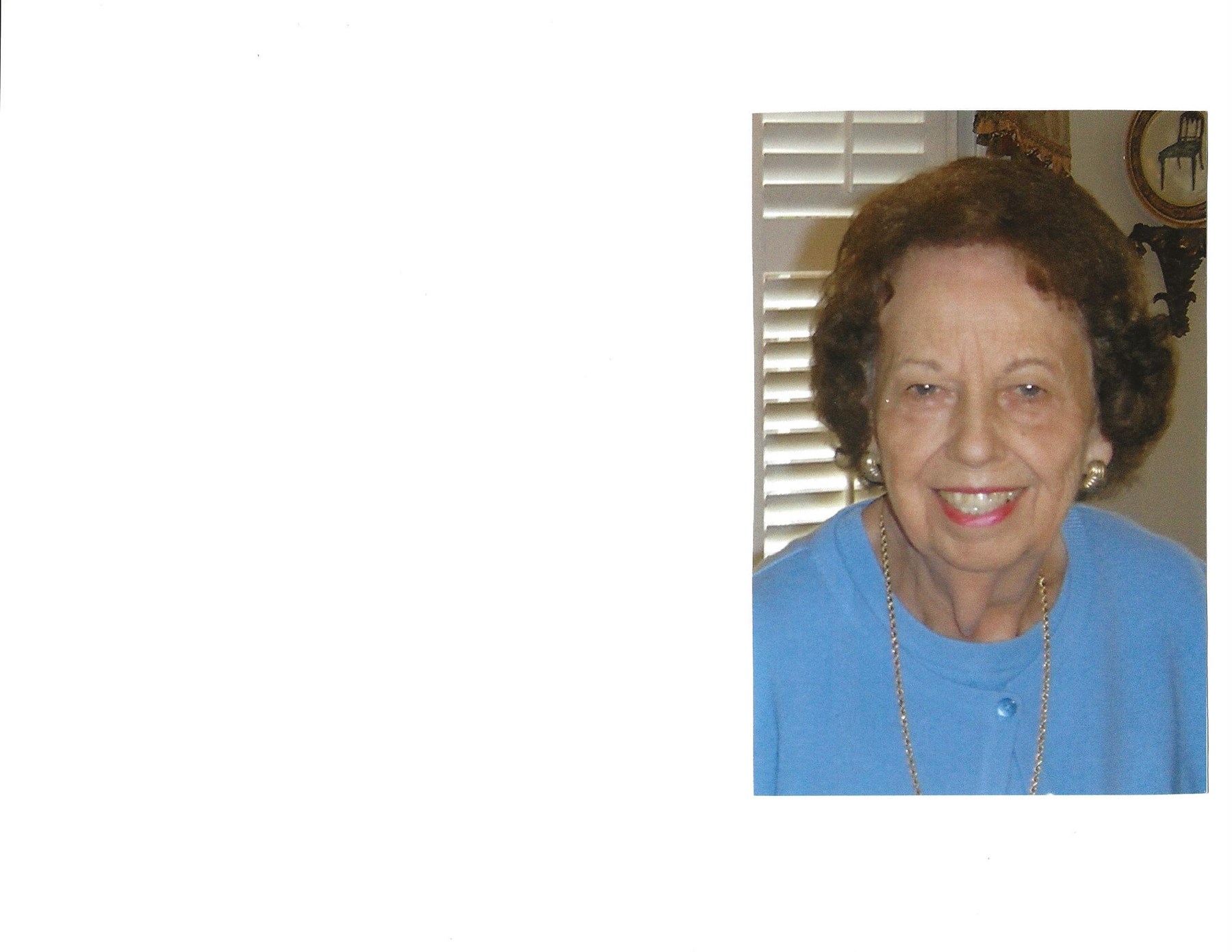 Avis de décès de Mary Elizabeth Bramlett