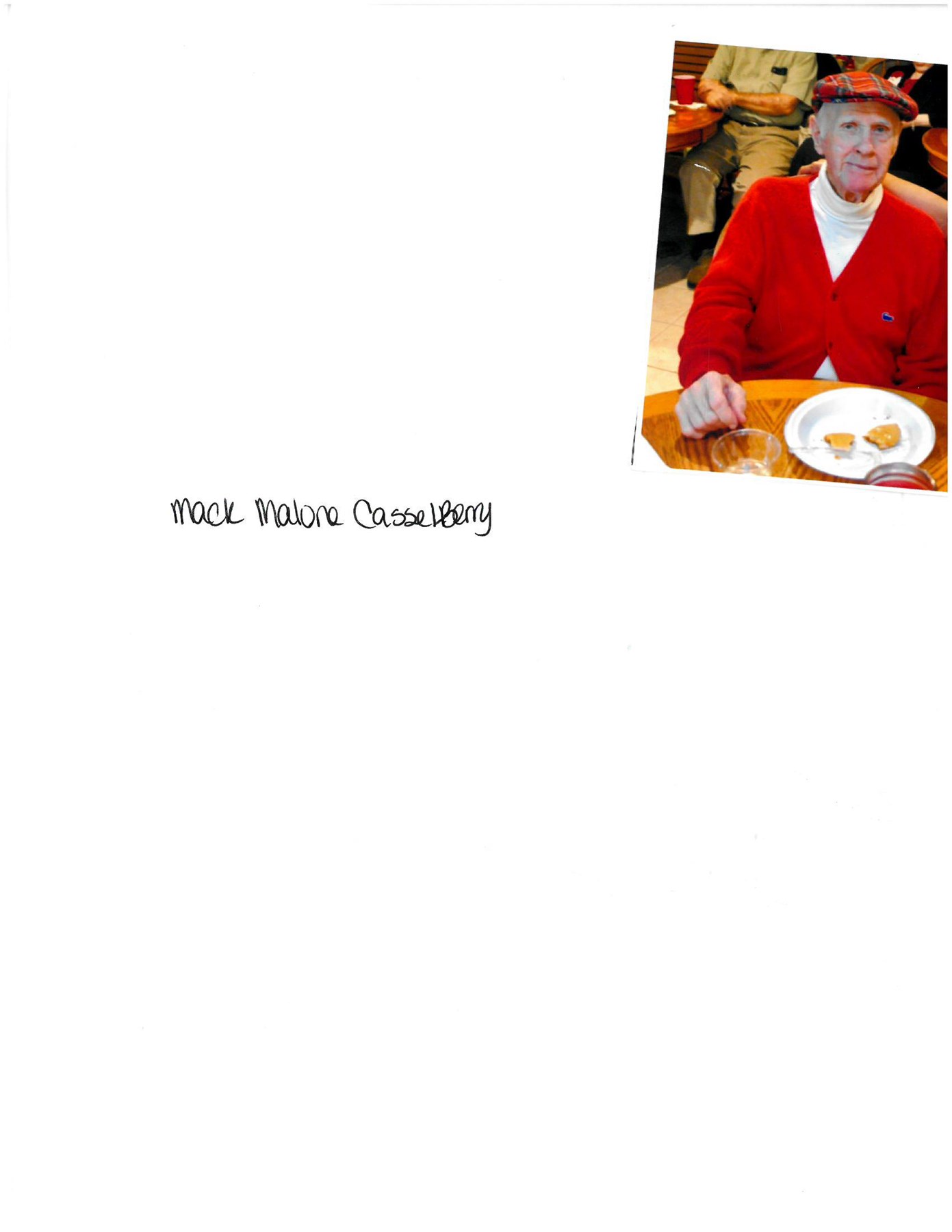 Obituary of Mack Malone Casselberry