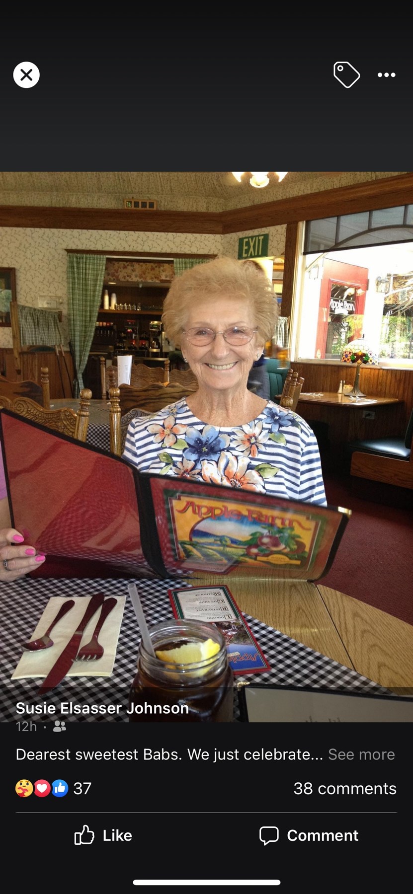 Obituary of Barbara Jean Johnson