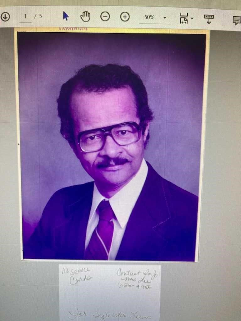 Obituary of Sylvester Cortez Lewis