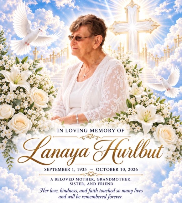 Obituary of Lanaya Jean Hurlbut