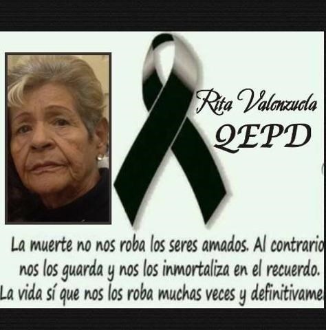 Obituary of Rita Valenzuela
