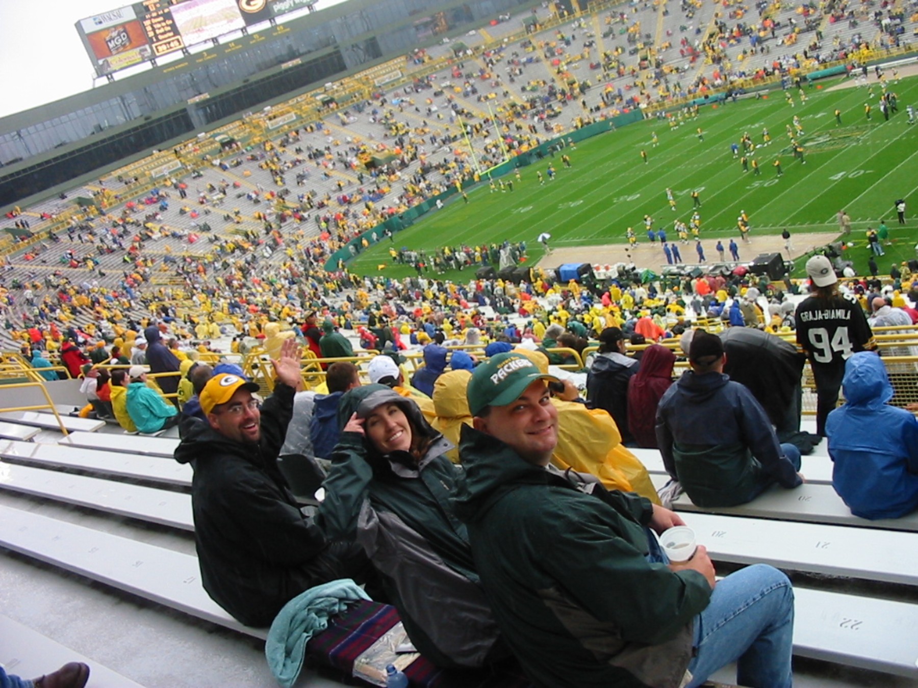 Section 136 at Lambeau Field 