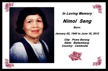 Obituary of Nimol Seng