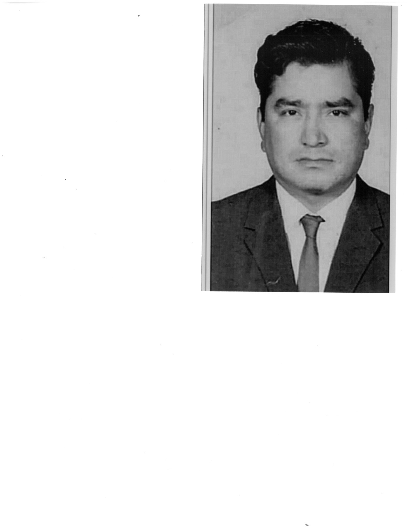 Obituary of Alberto Felix De La Torre Aranda