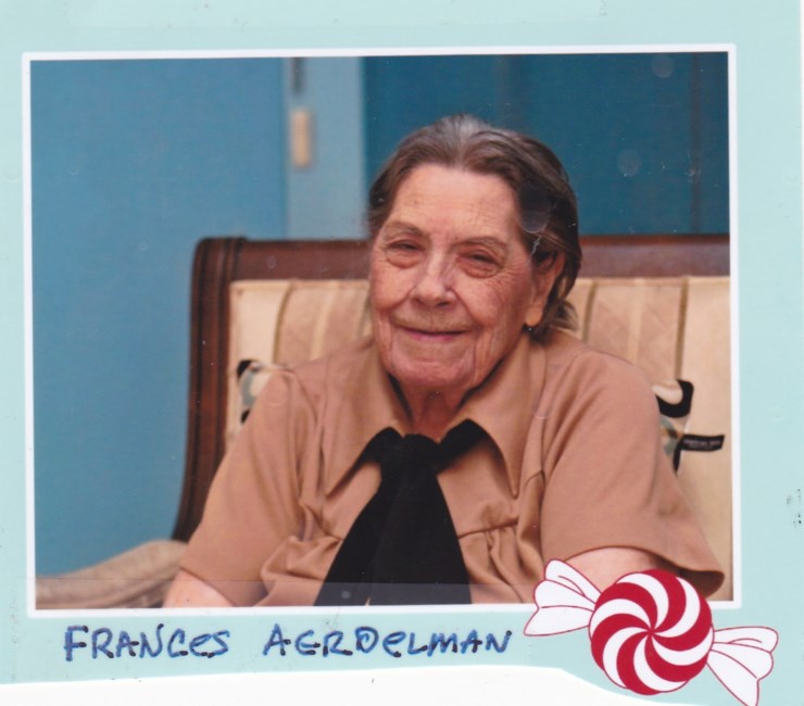 Obituary of Frances Elaine Aerdelman