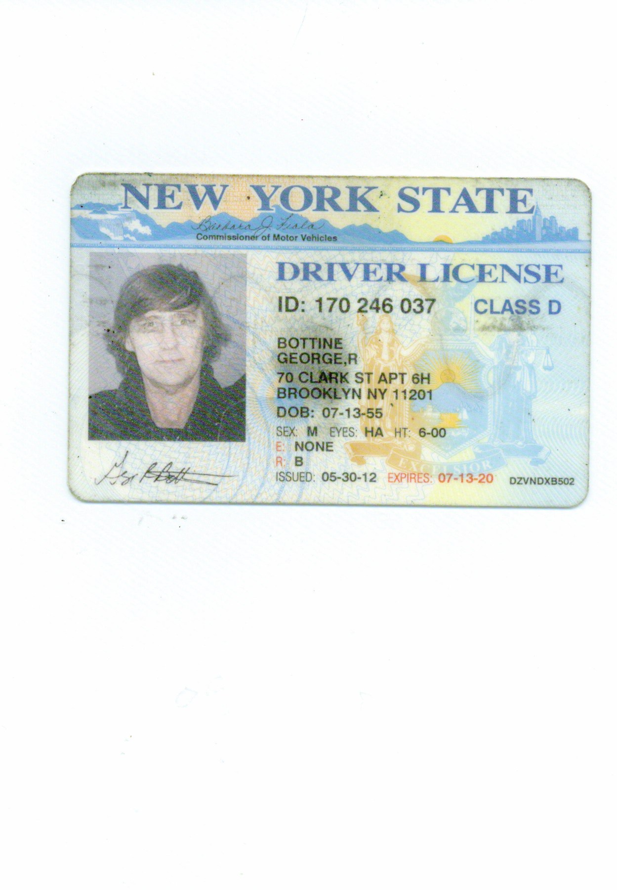 Obituary of George Robert Bottine