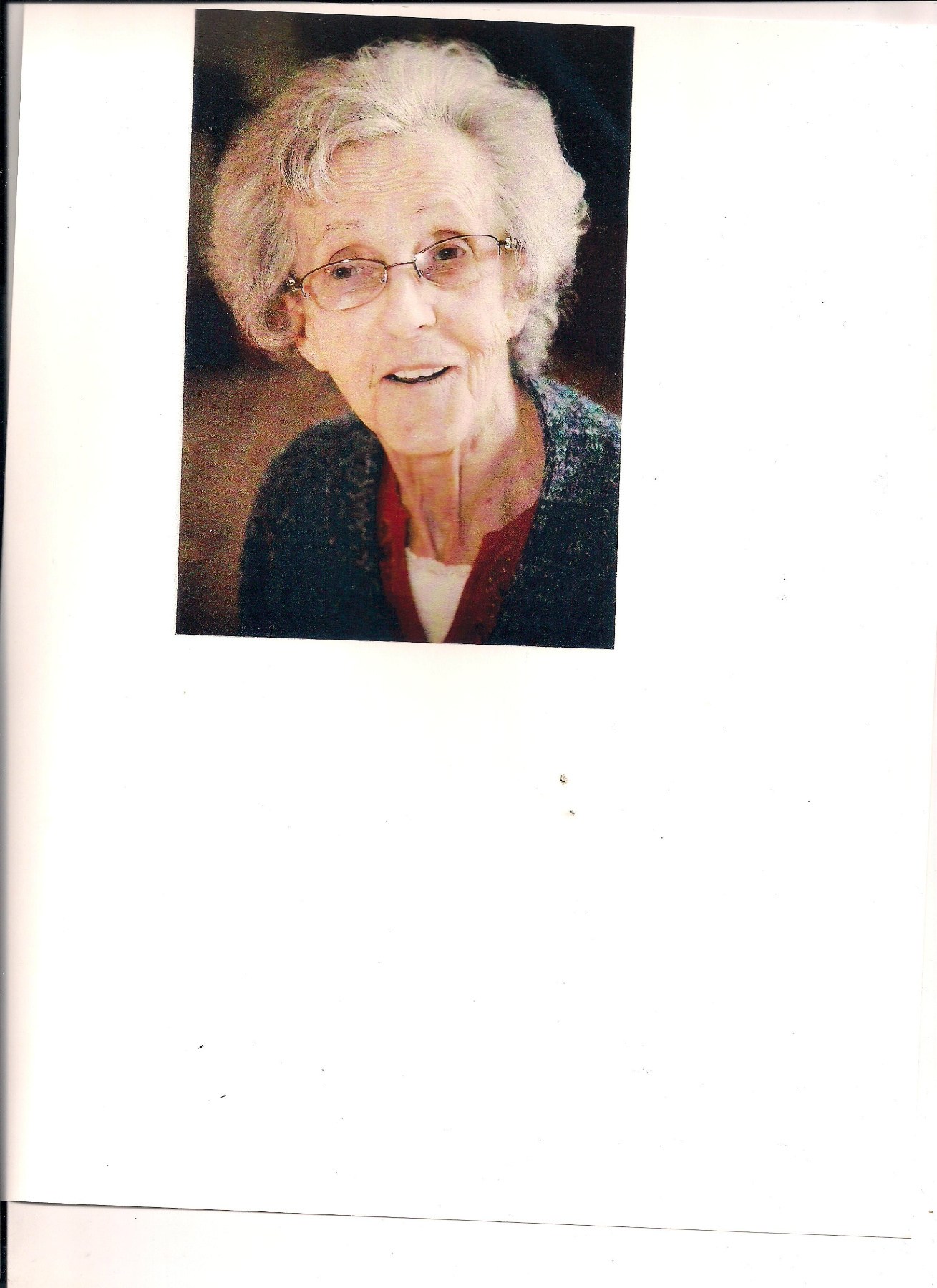 Obituary of Thecla Bergeron Huot
