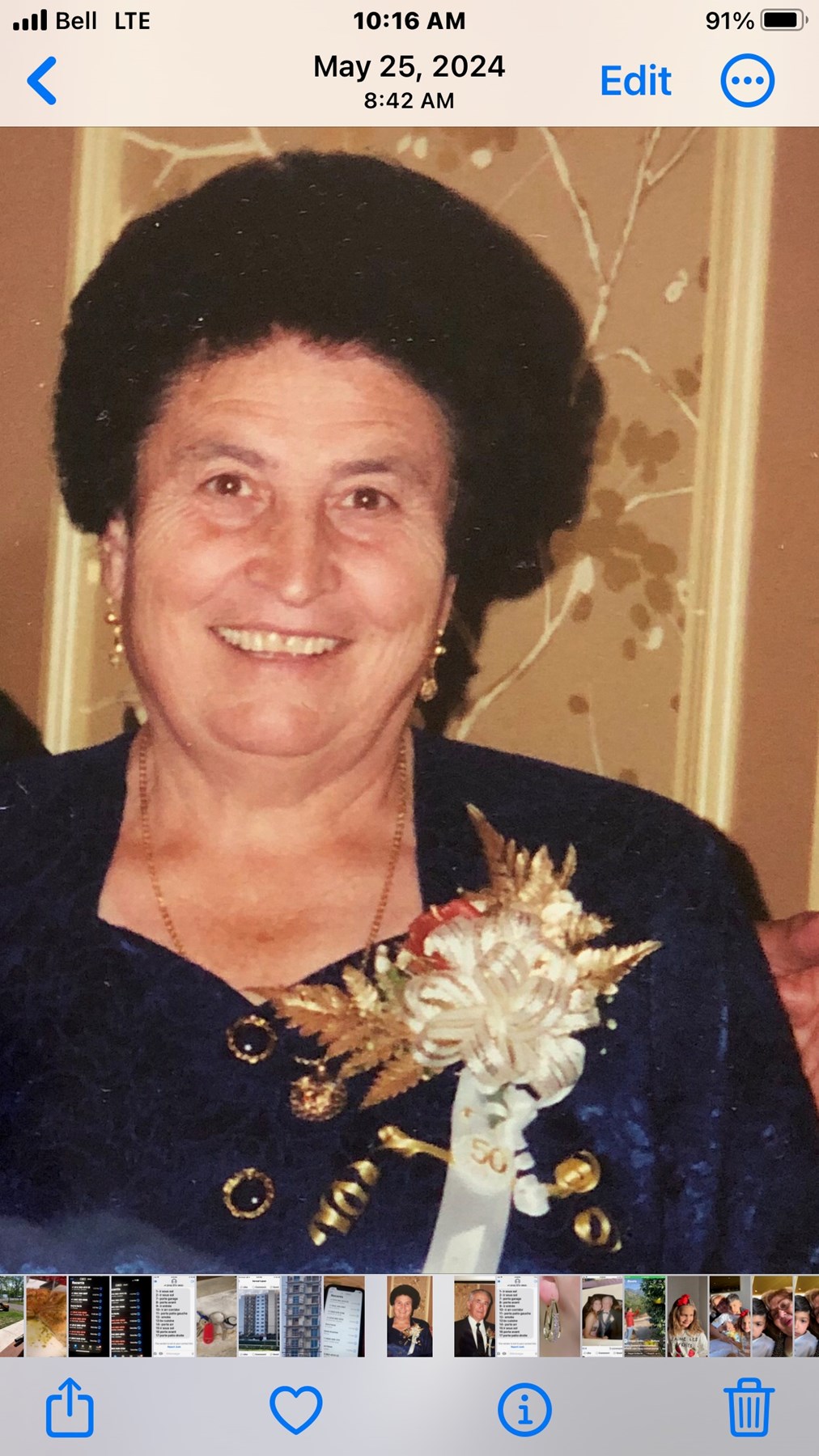 Obituary of Mrs. Annunziata (Ciccone) Barile
