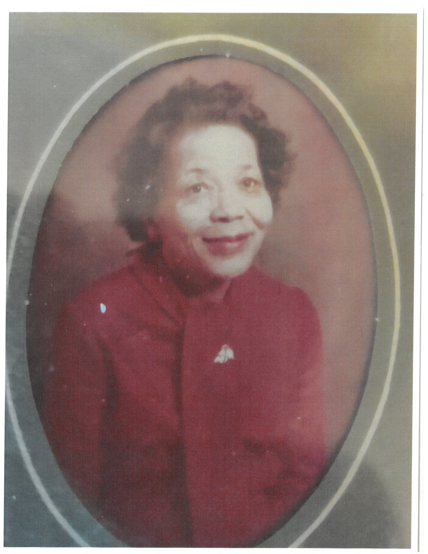 Obituary of Bertha Evelyn McQueen