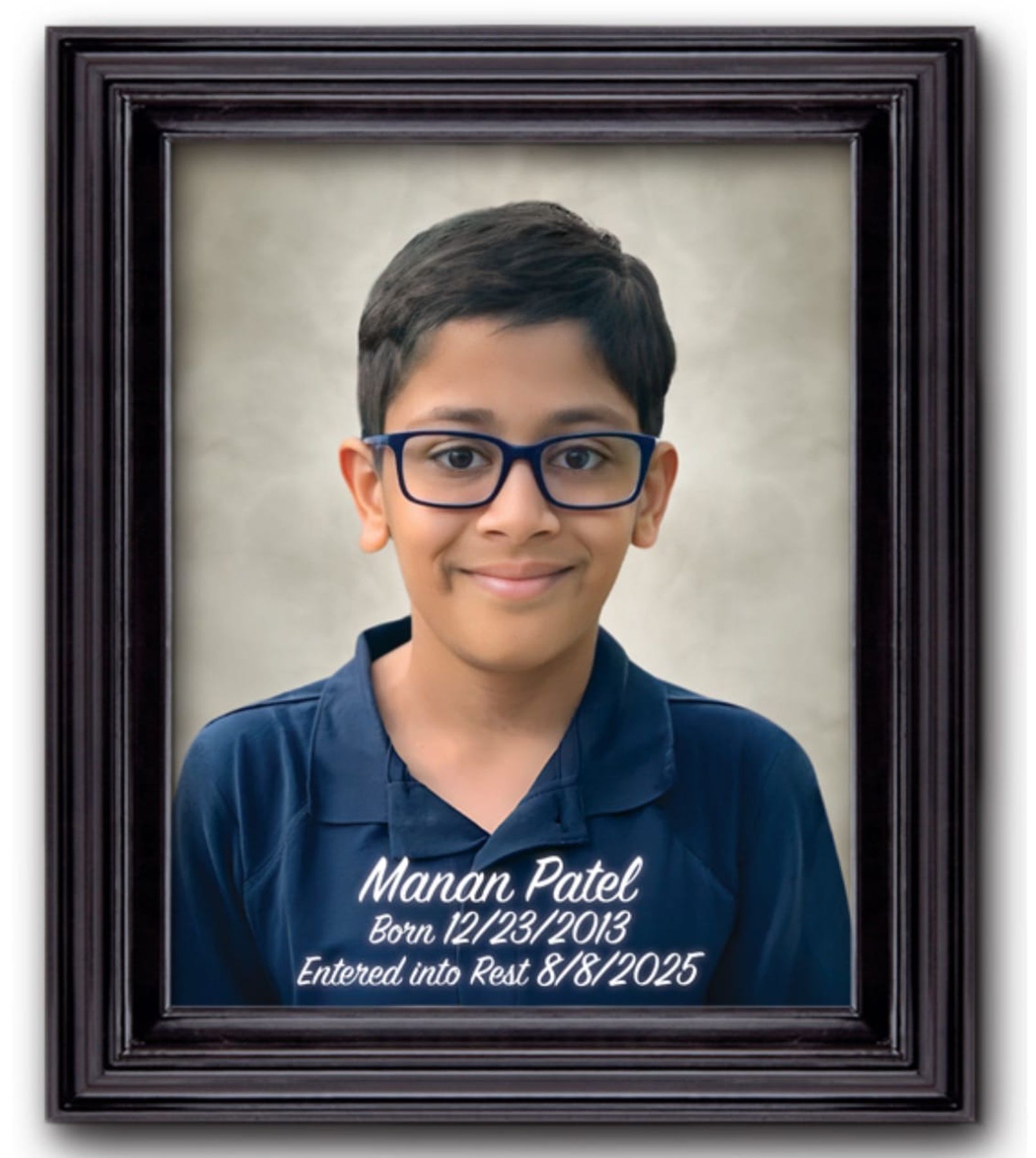 Obituary of Manan Patel