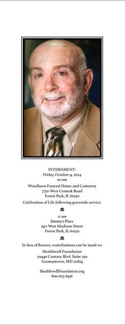 Obituary of Theodore W. Testa